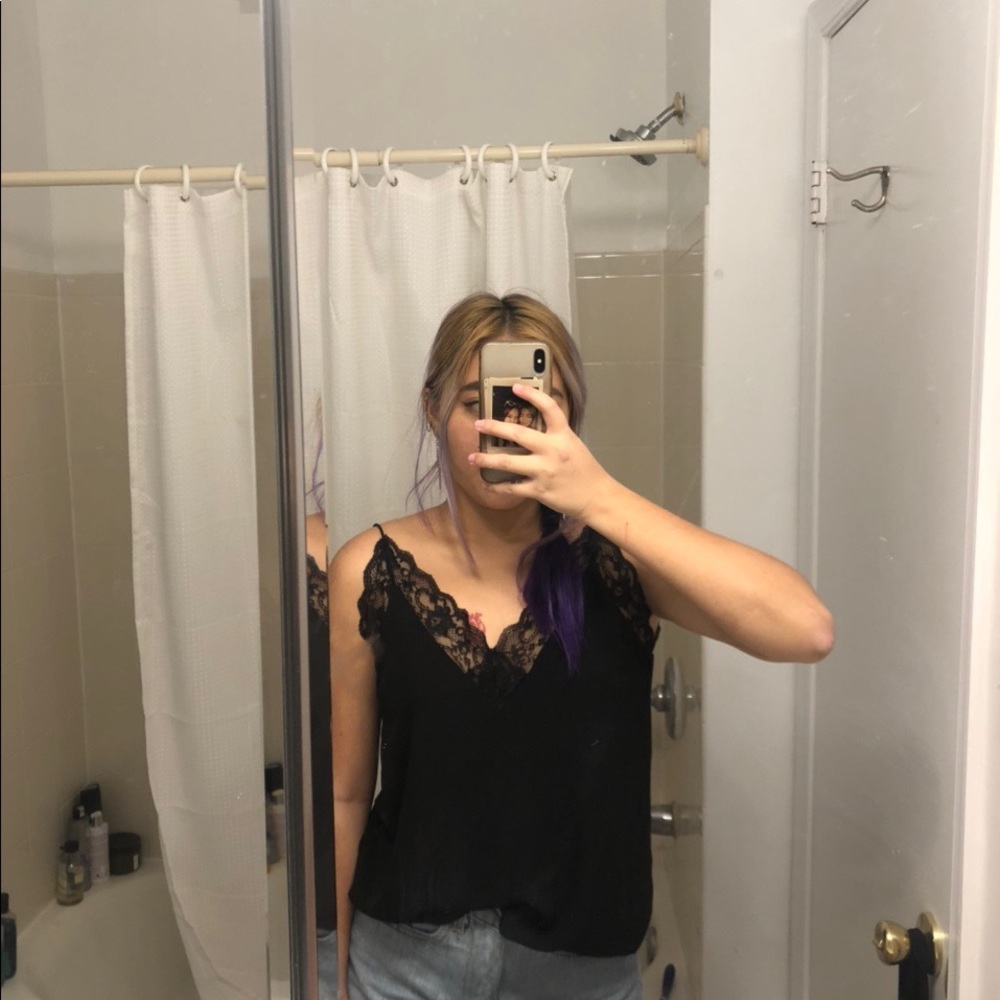 Zara lace top